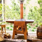 Piano di lavoro DAMM - corten - immagine 3