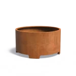 Vaso da fiori CIRCUM con gambe - corten