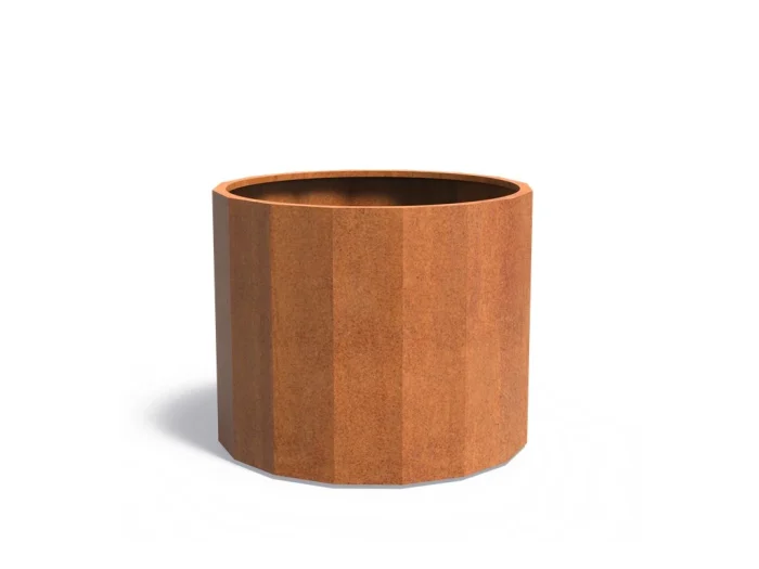 Vaso da fiori BOXER - corten - immagine 1