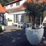 Vaso da fiori CANNA - fibra di vetro - immagine 3