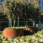 CIRCUM vaso da fiori senza fondo - corten - immagine 4