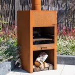 Caminetto da esterno STIG - corten - immagine 2