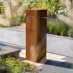 Cassetta postale IVAR - acciaio corten - immagine 2