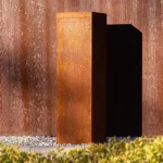 Cassetta postale NOX - acciaio corten - immagine 4