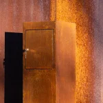 Cassetta postale NOX - acciaio corten - immagine 2