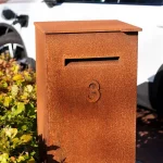 Cassetta postale CASE - acciaio corten - immagine 4
