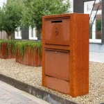 Cassetta postale PACA - acciaio corten - immagine 3