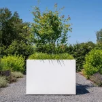 Vaso da fiori CARREZ STANDARD - rettangolo - alluminio - immagine 2