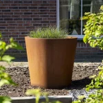 Vaso da fiori CONIC STANDARD - corten - immagine 3