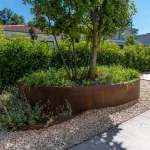 Vaso da fiori standard ELLIPSE - corten - immagine 4