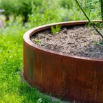 CIRCUM vaso da fiori senza fondo - corten - immagine 2