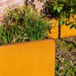 Vaso da fiori TRIANGLE - corten - immagine 5