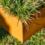 Vaso da fiori TRIANGLE - corten - immagine 3