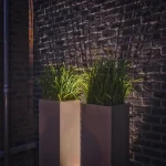 Vaso da fiori CARREZ - rettangolo - fibra di vetro - immagine 3
