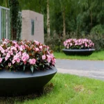 Vaso da fiori MALVA - fibra di vetro - immagine 4