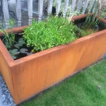 Stagno POND - rettangolo - corten - immagine 2