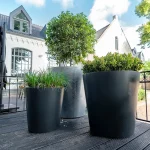 Vaso da fiori CONIC - alluminio - immagine 3