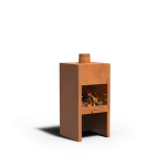 Caminetto da esterno STIG - corten