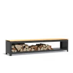 Casetta in legno LOGG SEAT - acciaio rivestito