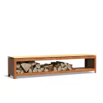 Casetta in legno LOGG SEAT - corten