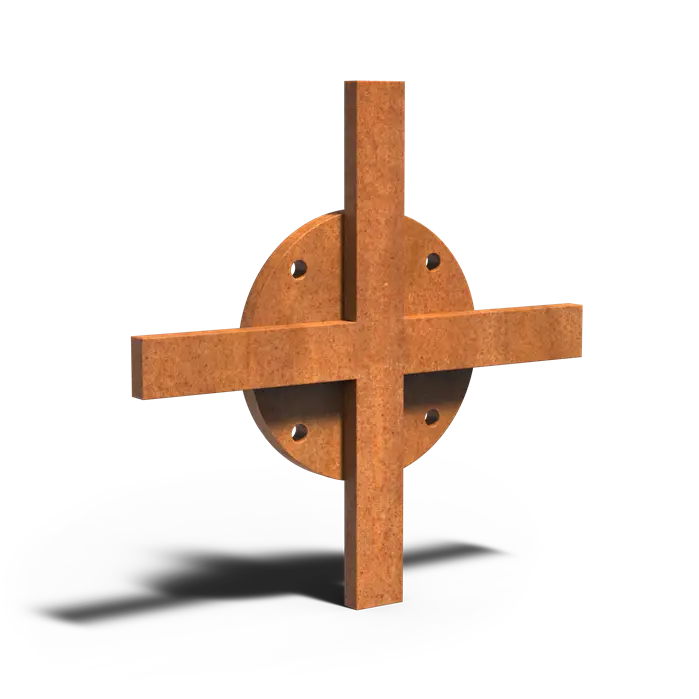 BUNKE+ Connettori per legnaia BUNKE - corten - immagine 1