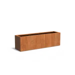 CARREZ STANDARD vasi da fiori rettangolari medi - corten