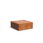 Tavolo d'acqua STANDARD - quadrato - corten