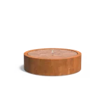 Tavolo ad acqua STANDARD - rotondo - corten