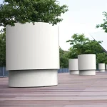 Vaso da fiori EXTEND - alluminio - immagine 3