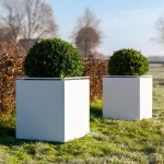 Vaso da fiori DOMUS - alluminio - immagine 2