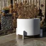 Vaso da fiori DRUM - alluminio - immagine 4
