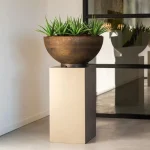 Vaso da fiori BOCCA - corten - immagine 3