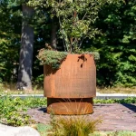 Vaso da fiori EXTEND - corten - immagine 4