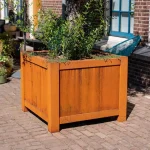 Vaso da fiori YORK - corten - immagine 3