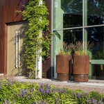 Vaso da fiori EXTEND - corten - immagine 2
