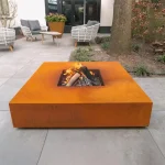 Tavolo da fuoco QUAD - corten - immagine 4