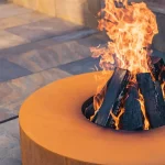 Tavolo da fuoco RONDE - corten - immagine 3