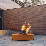 Tavolo da fuoco RONDE - corten - immagine 2