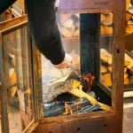 Caminetto da esterno DIGNA - corten - immagine 2