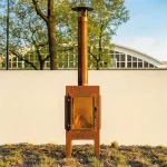 Caminetto da esterno DIGNA - corten - immagine 3