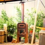 Caminetto da esterno GAP - con porta - corten - immagine 4