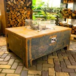 Tavolo da fuoco BRANN STANDARD - corten - immagine 3