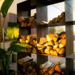 Casetta in legno LOGG QUAD - corten - immagine 2
