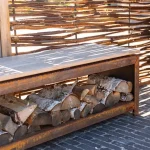 Casetta in legno LOGG SEAT - acciaio rivestito - immagine 5