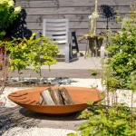 Halo - braciere - corten - immagine 2