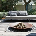 Halo - braciere - corten - immagine 4