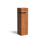 Cassetta postale IVAR - acciaio corten