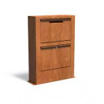 Cassetta postale PACA - acciaio corten