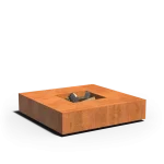 Tavolo da fuoco QUAD - corten