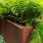 CARREZ CONNECT vasi da fiori quadrati piccoli - corten - immagine 3